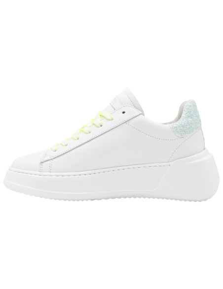 Bjld VJ01 tres temple low wom veau glitter blanc ja