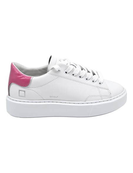 Sfera calf white black - pink