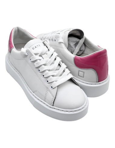 Sfera calf white black - pink