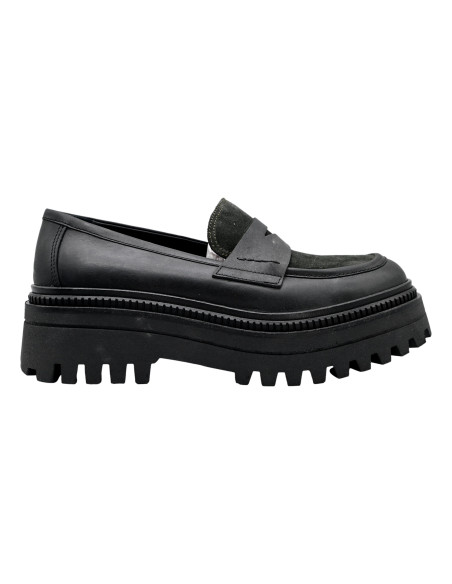 ET0101X stella suede suola nero thyme nero