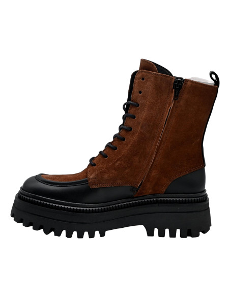 ET201X stella suede suola nero noce nero