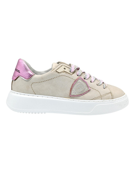 Btld WX01 temple low wom vintage mixage blanc rose