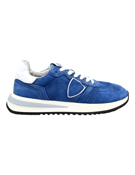 Tropez 2.1 low man daim lave bluette