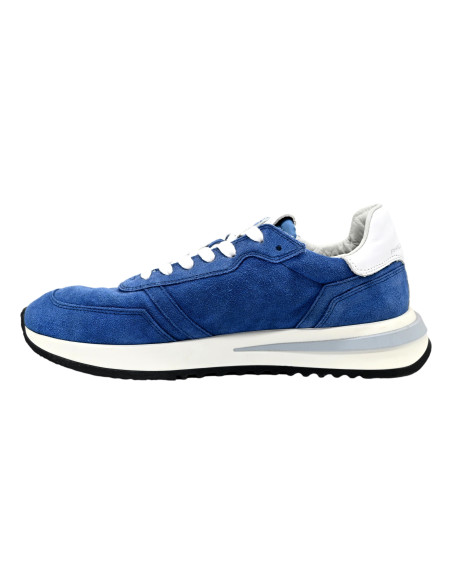 Tropez 2.1 low man daim lave bluette