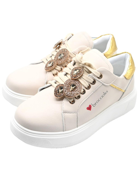 Bb 105 calf/ivory gold