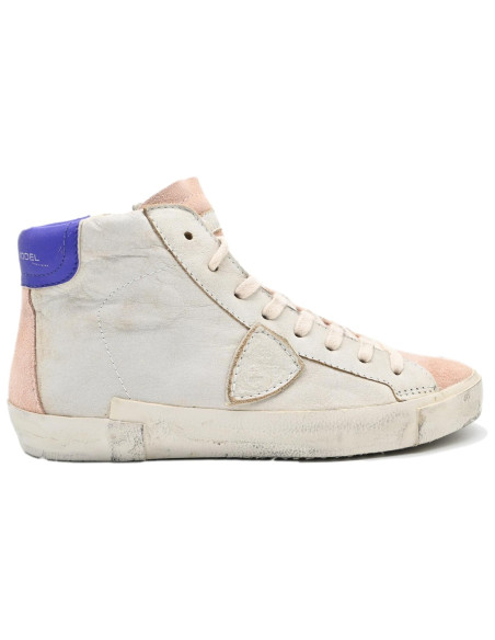 Prhd WX17 paris high woman vintage mixage blanc rose
