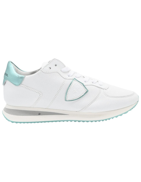 Tzld WWM1 tropez low wom doux metal blanc veau