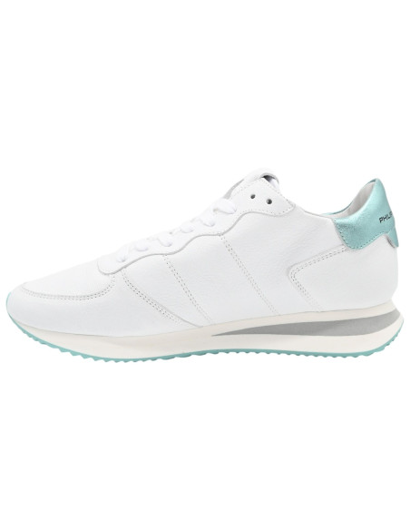 Tzld WWM1 tropez low wom doux metal blanc veau