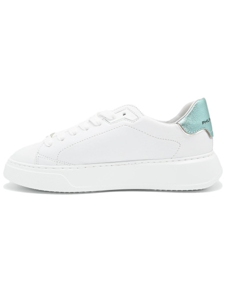 Btld WM01 temple low wom doux metal blanc aqua