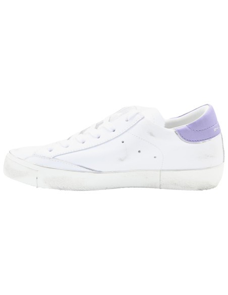 Prld VB30 prsx low woman veau broderie blanc violet