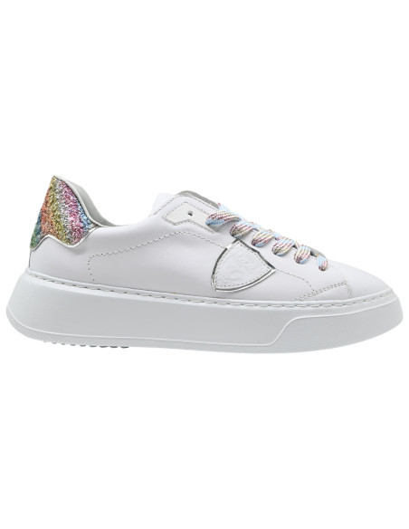 Btld VG05 temple low veau glitter blanc multi