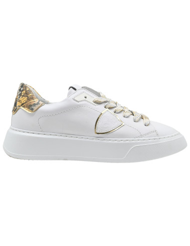 Btld VP05 temple veau python blanc