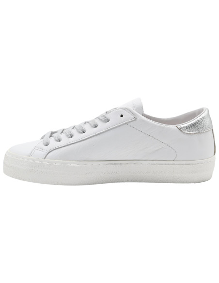 Hill low vintage calf white silver