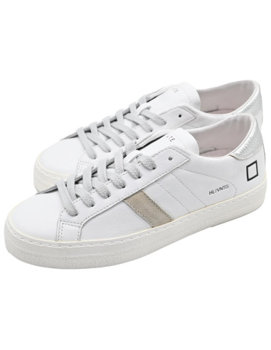 Hill low vintage calf white silver