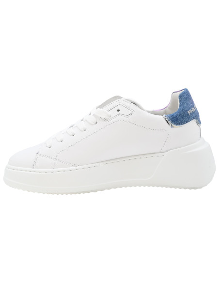 Bjld VDD1 tres temple low veau denim blanc azul