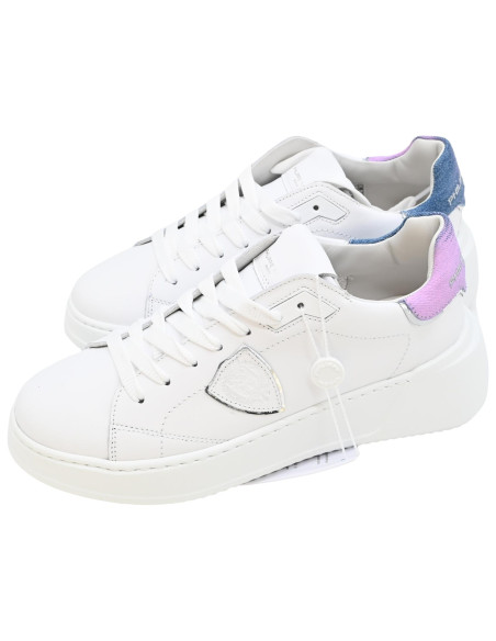 Bjld VDD1 tres temple low veau denim blanc azul