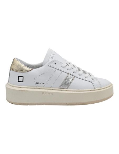 Hill low plat calf white laminated