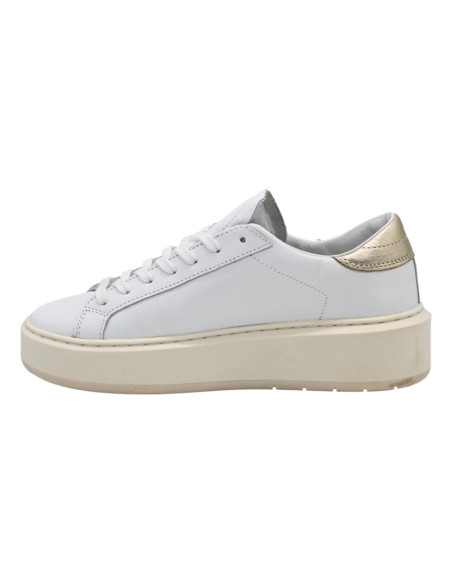 Hill low plat calf white laminated