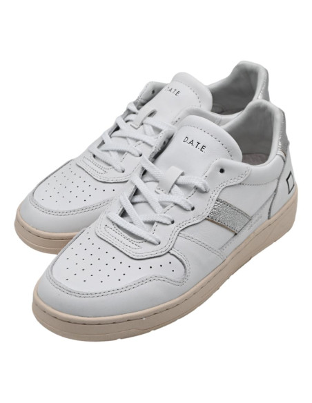 Court 2.0 vint calf white silver