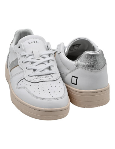 Court 2.0 vint calf white silver