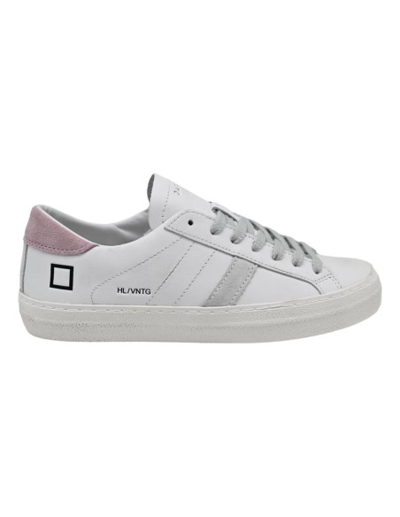 Hill low vintage calf white pink