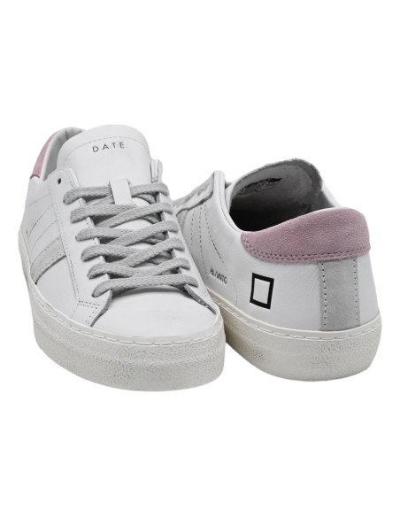Hill low vintage calf white pink