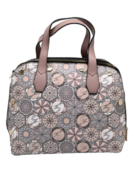 BINTD7743WPGM32 teodosia bugatti bag PVC pu powder multi old ros