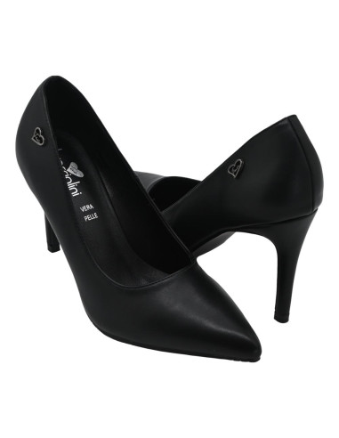 B19 black calf ecoleather black
