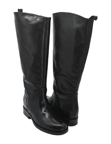 Kim trim leather black