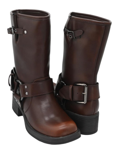 C1FG9018 leather testa di moro