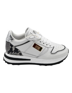 28035 D women's shoes calf pasha bianco