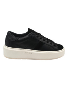 Hill low platform calf black W431-hp-ca-bk