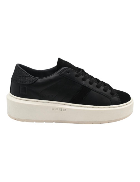 Hill low platform calf black W431-hp-ca-bk