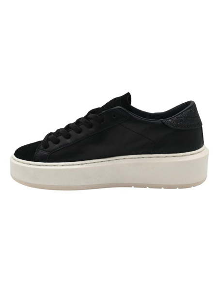 Hill low platform calf black W431-hp-ca-bk