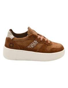 Court platform hairy cuoio W431-cp-ha-cu