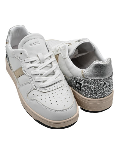 Court 2.0 vintage calf white-silver...