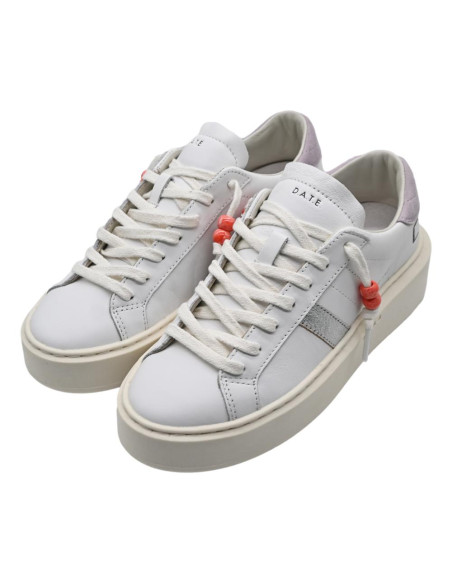 Hill low platform calf-white-pink W441-hp-ca-wp