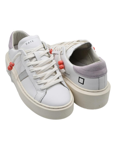 Hill low platform calf-white-pink...