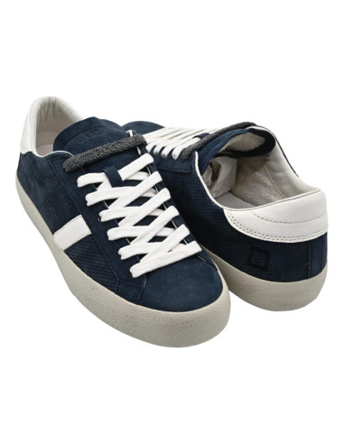 Hill low perforated blue M441-hl-PC-bl