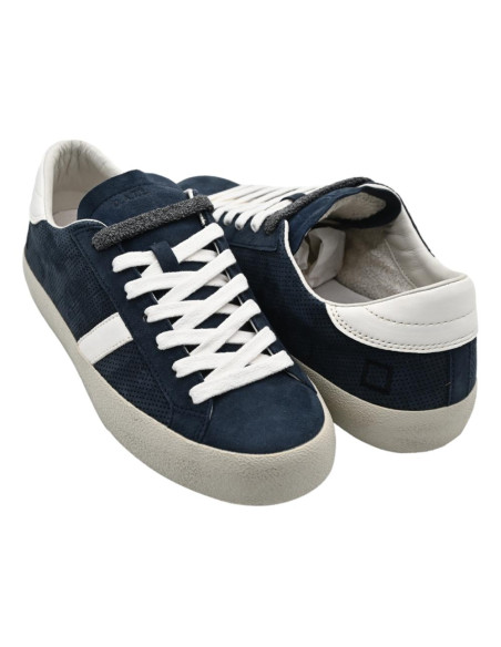 Hill low perforated blue M441-hl-PC-bl