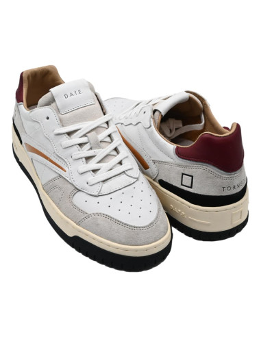 Torneo pure v.calf white-bordeaux...