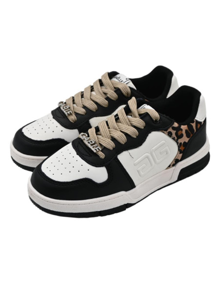 Party GS0071L leather wht blk