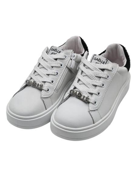 Sneakers queen leather white GS0077L
