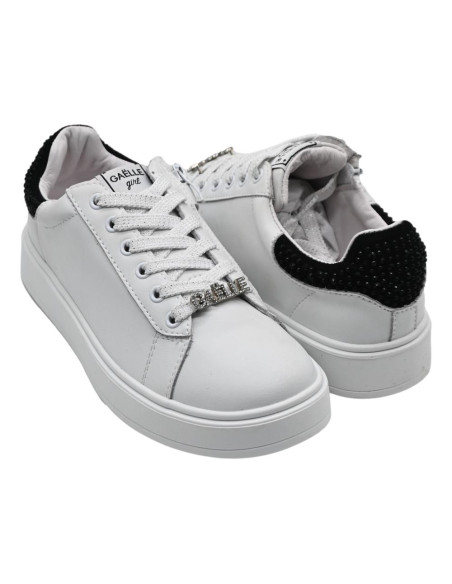 Sneakers queen leather white GS0077L