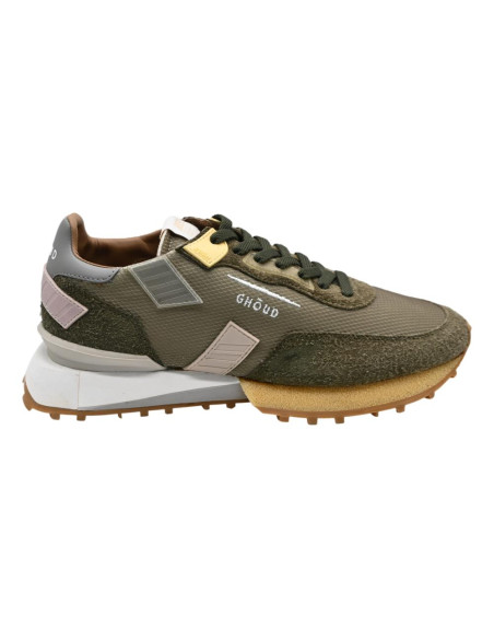 RUSH_GROOVE Low man mesh/suede military  rglm MS24