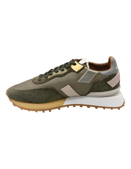 RUSH_GROOVE Low man mesh/suede military  rglm MS24