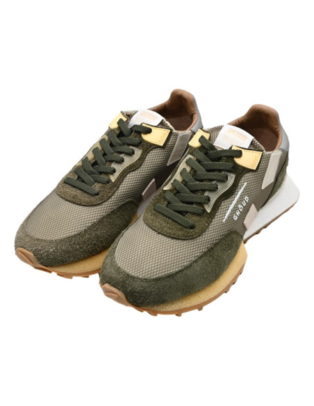 RUSH_GROOVE Low man mesh/suede military  rglm MS24