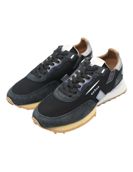 RUSH_GROOVE Low mna mesh/suede black rglm MS22