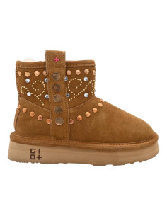 Gioplus camel camoscio marrone