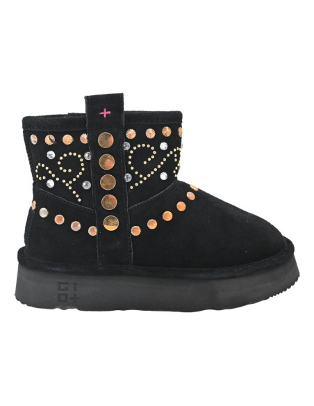 Gioplus black camoscio black
